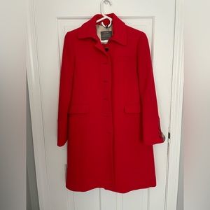 J. Crew Vibrant Red Women's Jacket